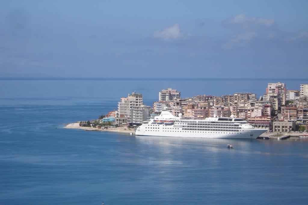 Kuri Apartments Sarande Bagian luar foto